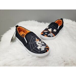 NEW Disney mickey minnie mouse Sneakers Size 5 halloween vampire‎ lace up witch